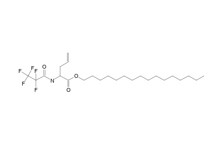 D-Allylglycine, N-pentafluoropropionyl-, hexadecyl ester