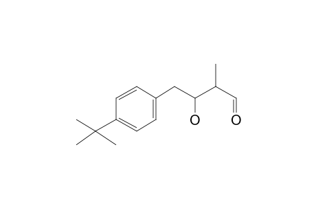 Butanal, 3-hydroxy-2-methyl-4-[4-T-butyl]-