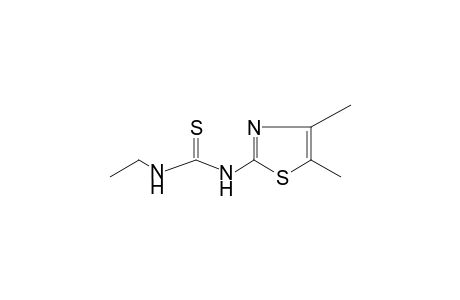 1-(4,5-dimethyl-2-thiazolyl)-3-ethyl-2-thiourea
