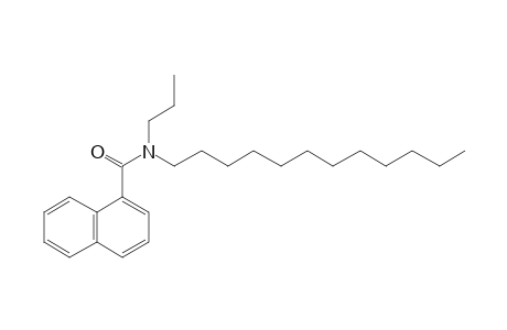 1-Naphthamide, N-propyl-N-dodecyl-