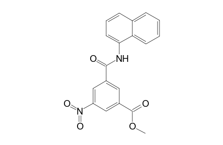 3-(1-naphthylcarbamoyl)-5-nitro-benzoic acid methyl ester