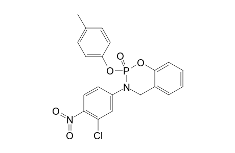 3-(3'-CHLORO-4'-NITROPHENYL)-2-(4-METHYLPHENOXY)-3,4-DIHYDRO-2H-1,3,2-LAMBDA(5)-BENZOXAZAPHOSPHININ-2-ONE