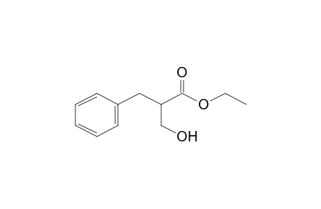 2-Benzyl-3-hydroxypropanoic acid, ethyl ester