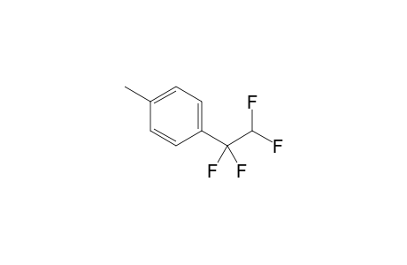 1-Methyl-4-(1,1,2,2-tetrafluoroethyl)benzene