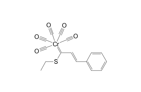 Pentacarbonyl[(2E)-1-(ethylthio)-3-phenyl-2-propenylidene]-chromium