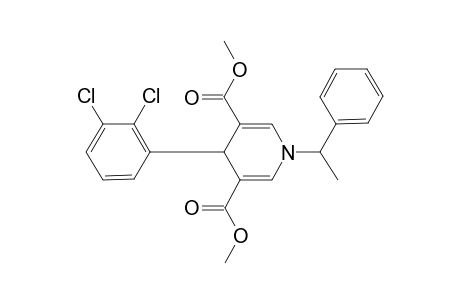 4-(2,3-dichlorophenyl)-1-(1-phenylethyl)-4H-pyridine-3,5-dicarboxylic acid dimethyl ester