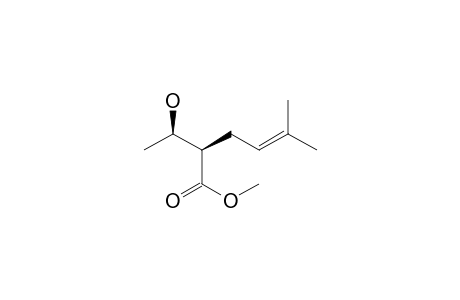 (2R)-2-[(1R)-1-hydroxyethyl]-5-methyl-4-hexenoic acid methyl ester