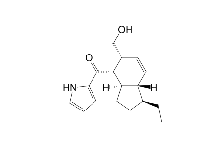 [(1S,3aR,4S,5R,7aS)-1-ethyl-5-(hydroxymethyl)-2,3,3a,4,5,7a-hexahydro-1H-inden-4-yl]-(1H-pyrrol-2-yl)methanone