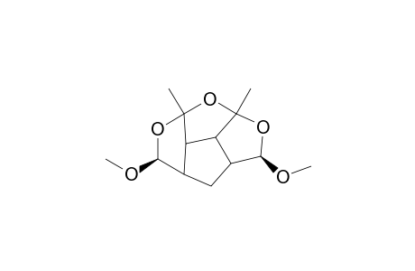 2.beta.,8.beta.-(Dimethoxy)-4,6-dimethyl-3,5,7-trioxatetracyclo[7.2.1.0(4,11).0(6,10)]dodecane