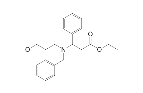 Ethyl 3-[N-benzyl-N-(3-hydroxypropyl)amino]-3-phenylpropanoate