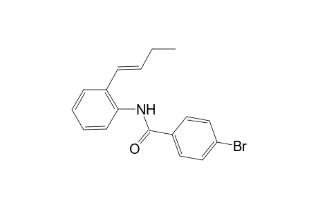4-bromo-N-[2-[(E)-but-1-enyl]phenyl]benzamide