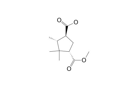 (1S,2R,4S)-4-carbomethoxy-2,3,3-trimethyl-cyclopentanecarboxylic acid