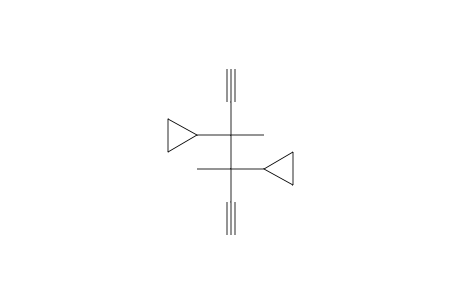 Cyclopropane, 1,1'-(1,2-diethynyl-1,2-dimethyl-1,2-ethanediyl)bis-