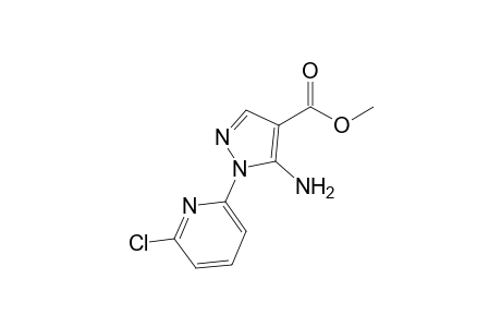 1H-Pyrazole-4-carboxylic acid, 5-amino-1-(6-chloro-2-pyridinyl)-, methyl ester