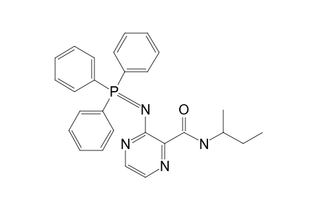 N-(s-Butyl)-3-(triphenylphosphoranylideneamino)pyrazine-2-carboxamide