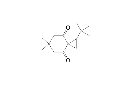 1-t-Butyl-6,6-dimethylspiro[2,5]octane-4,8-dione