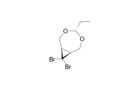 EXO-8,8-DIBROMO-4-ETHYL-3,5-DIOXABICYCLO-[5.1.0]-OCTANE