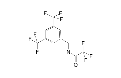 3,5-bis(Trifluoromethyl)benzylamine, N-trifluoroacetyl-