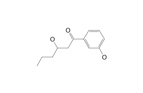 1-(3-Hydroxyphenyl)-3-oxidanyl-hexan-1-one