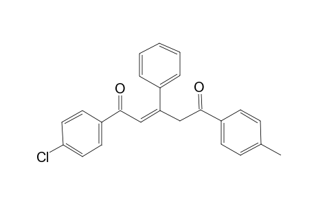 Pent-2-ene-1,5-dione, 1-(4-chlorophenyl)-5-(4-methylphenyl)-3-phenyl-