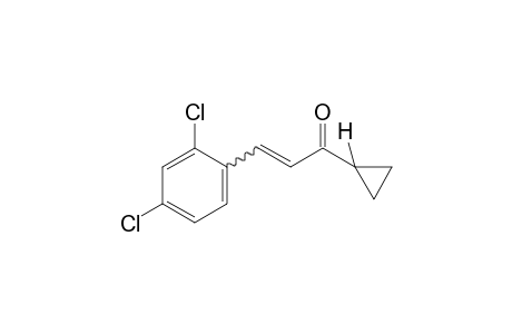 1-Cyclopropyl-3-(2,4-dichlorophenyl)-2-propen-1-one