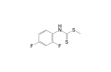 2,4-difluorodithiocarbanilic acid, methyl ester