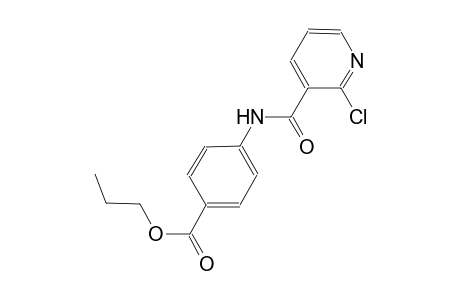 propyl 4-{[(2-chloro-3-pyridinyl)carbonyl]amino}benzoate