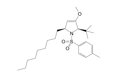 cis-2-tert-Butyl-3-methoxy-5-nonyl-1-tosyl-2,5-dihydro-1H-pyrrole