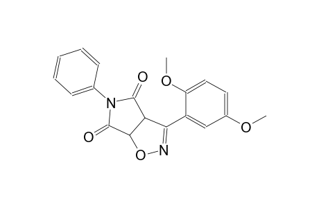 3aH-pyrrolo[3,4-d]isoxazole-4,6(5H,6aH)-dione, 3-(2,5-dimethoxyphenyl)-5-phenyl-