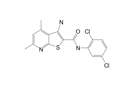 Thieno[2,3-b]pyridine-2-carboxamide, 3-amino-N-(2,5-dichlorophenyl)-4,6-dimethyl-