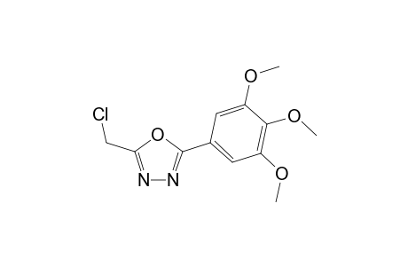 5-Chloromethyl-2-(3,4,5-trimethoxyphenyl)-1,3,4-oxadiazole