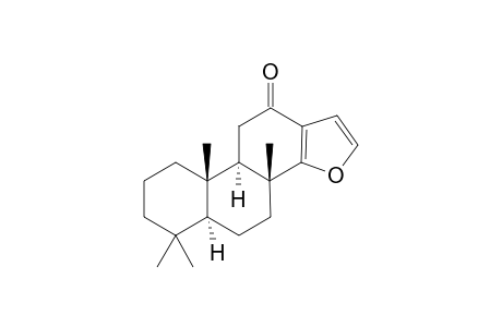 (3bR,5aS,9aS,9bR)-3b,6,6,9a-tetramethyl-4,5,5a,7,8,9,9b,10-octahydronaphtho[1,2-g]benzofuran-11-one