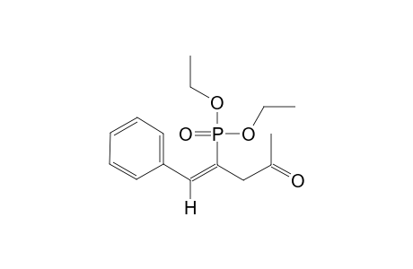 Z-1-BENZYLIDEN-3-OXO-BUTYLPHOSPHONSAEUREDIETHYLESTER