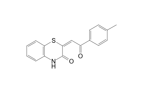 (2E)-2-[2-(4-methylphenyl)-2-oxoethylidene]-2H-1,4-benzothiazin-3(4H)-one