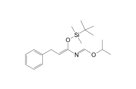 1-Isopropoxy-5-phenyl-3-t-butyldimethylsiloxy-2-aza-1,3-pentadiene