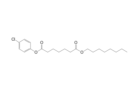 Pimelic acid, 4-chlorophenyl octyl ester