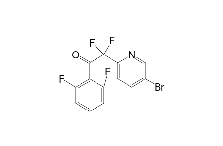 2-(5-Bromo-2-pyridyl)-2,2-difluoroa-1-(2,6-difluorophenyl)ethanone