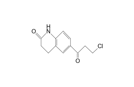 2(1H)-Quinolinone, 6-(3-chloro-1-oxopropyl)-3,4-dihydro-