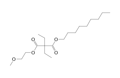 Diethylmalonic acid, 2-methoxyethyl nonyl ester