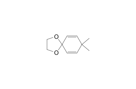 1,4-Dioxaspiro[4.5]deca-6,9-diene, 8,8-dimethyl-