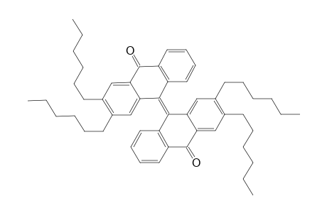 2,2',3,3'-Tetrahexyl-9,9'-bianthronylidene