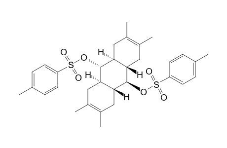 9,10-Anthracenediol, 1,4,4a,5,8,8a,9,9a,10,10a-decahydro-2,3,6,7-tetramethyl-, bis(4-methylbenzenesulfonate), (4a.alpha.,8a.beta.,9.beta.,9a.beta.,10.alpha.,10a.alpha.)-