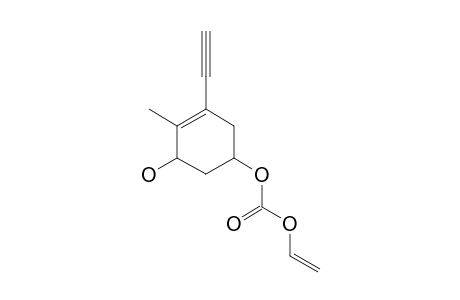 (3S,5S)/(3R,5R)-1-ETHYNYL-3-HYDROXY-2-METHYL-5-[(VINYLOXY)-CARBONYLOXY]-1-CYCLOHEXENE