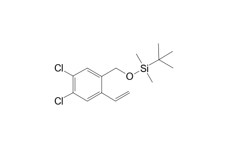 tert-Butyl((4,5-dichloro-2-vinylbenzyl)oxy)dimethylsilane