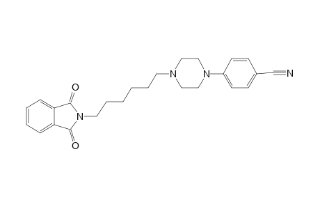 4-Pyrrol4-[6-(1,3-dioxo-1,3-dihydro-isoindol-2-yl)-hexyl]-piperazin-1-ylmorpho-benzonitrile