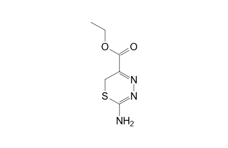 6H-1,3,4-Thiadiazine-5-carboxylic acid, 2-amino-, ethyl ester