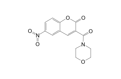 3-(4-Morpholinylcarbonyl)-6-nitro-2H-chromen-2-one