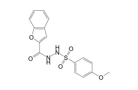 N'-(1-benzofuran-2-ylcarbonyl)-4-methoxybenzenesulfonohydrazide