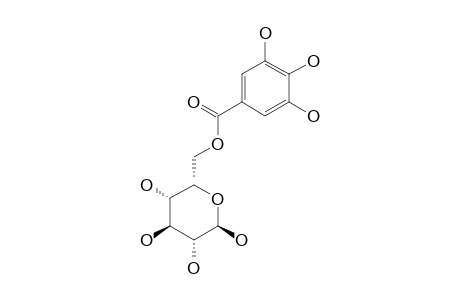 6-O-GALLOYL-ALPHA-D-GLUCOSE