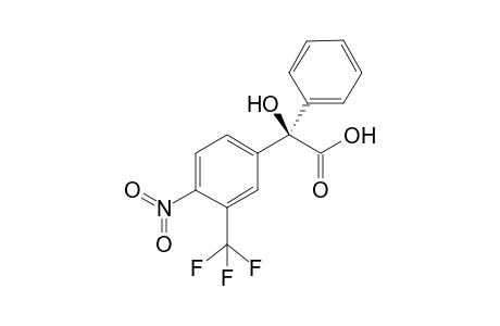 (2R)-2-hydroxy-2-[4-nitro-3-(trifluoromethyl)phenyl]-2-phenyl-acetic acid